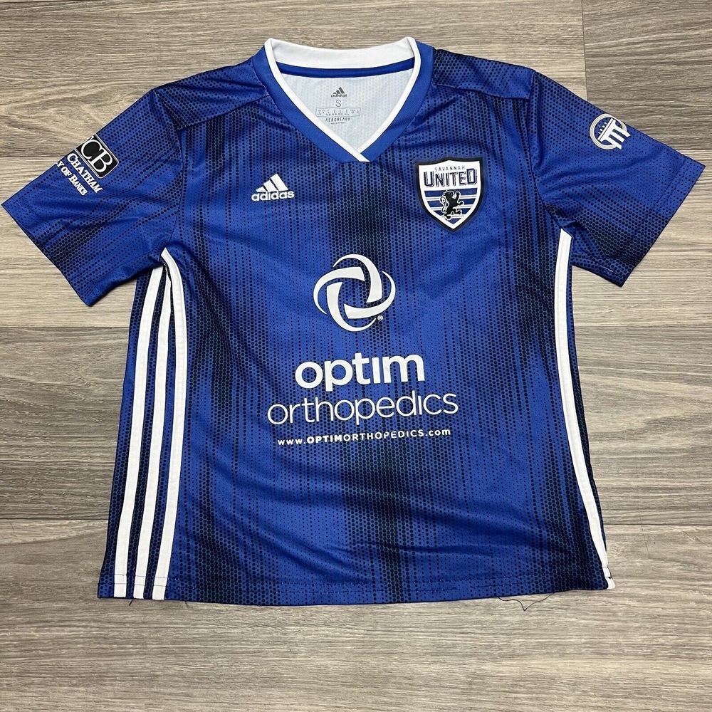MLS‎ Soccer Futbol Jersey Youth M Women XS Babydoll Blue PolkaDot Lion London